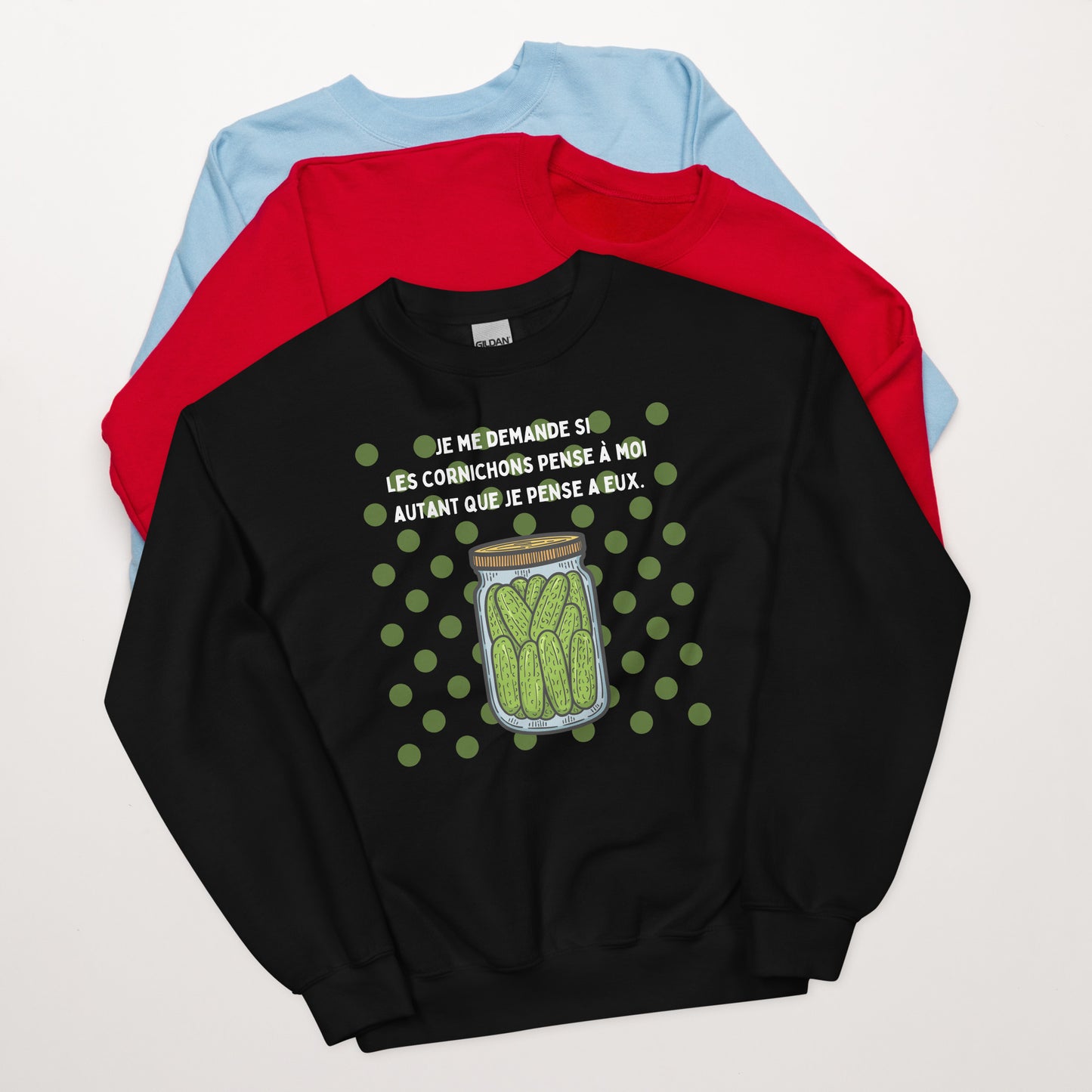 Crewneck- Cornichons