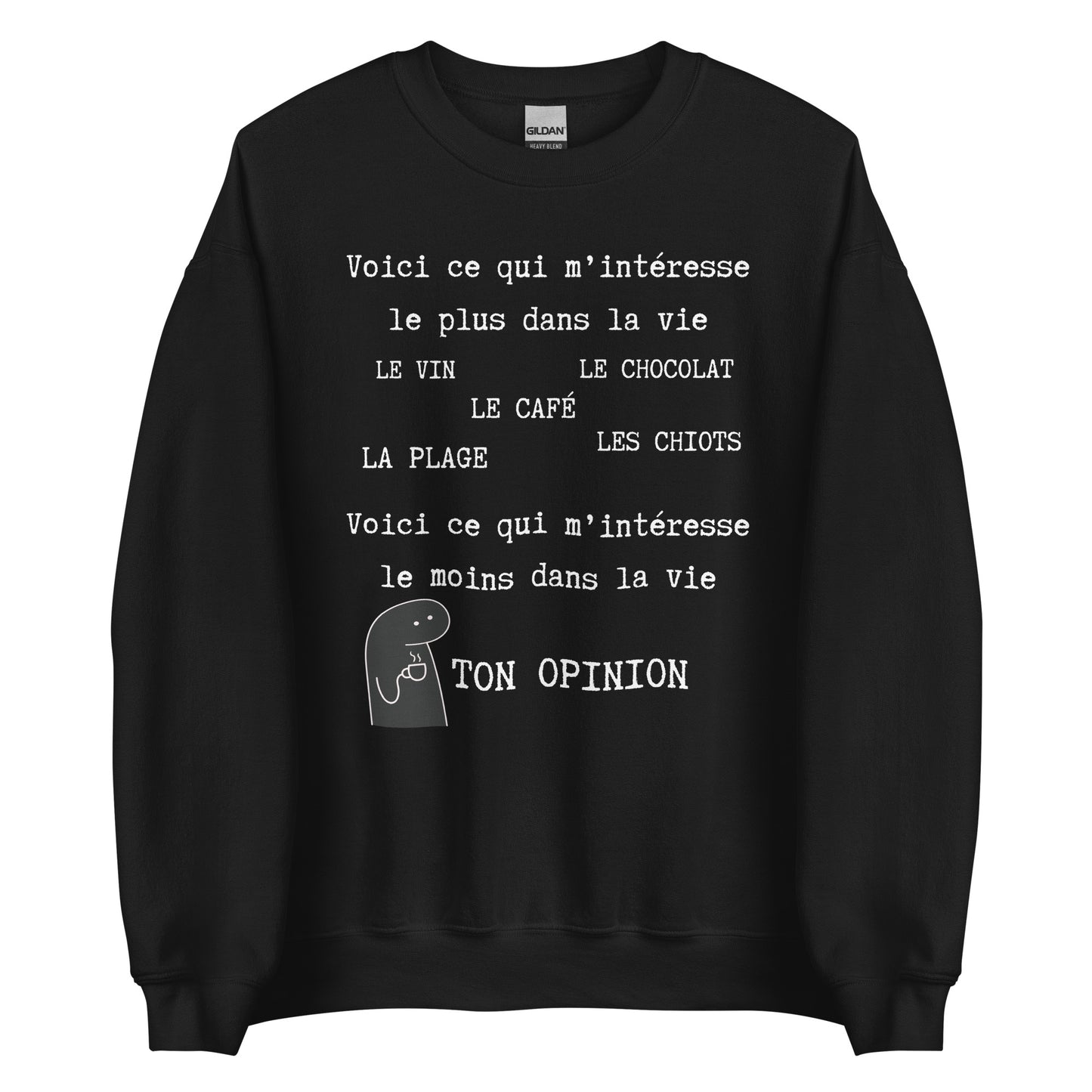 Crewneck - Ce qui m’intéresse