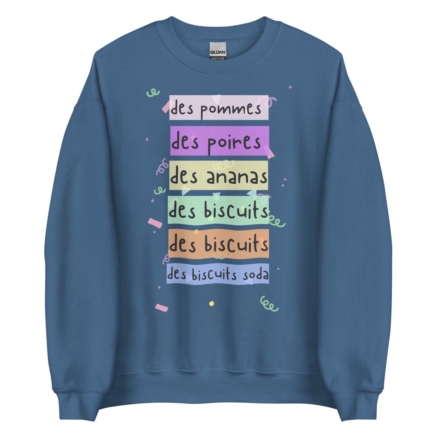 Crewneck - Des pommes, des poires, des ananas