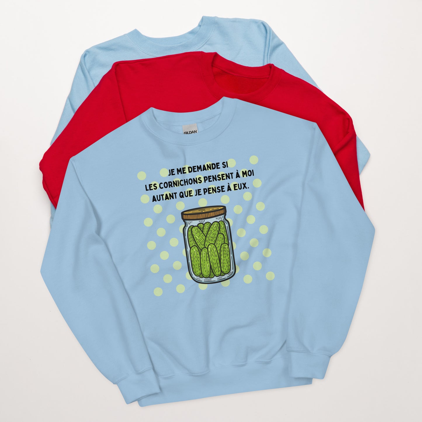 Crewneck- Cornichons