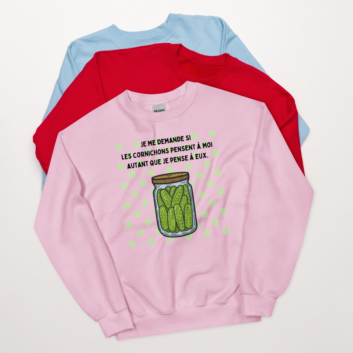 Crewneck- Cornichons