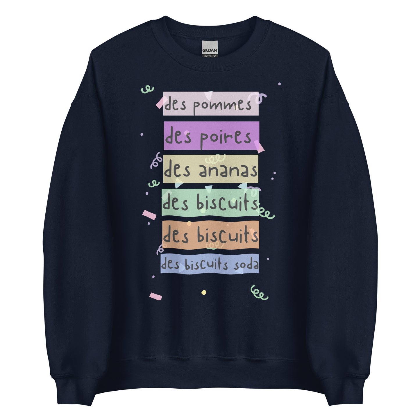 Crewneck - Des pommes, des poires, des ananas