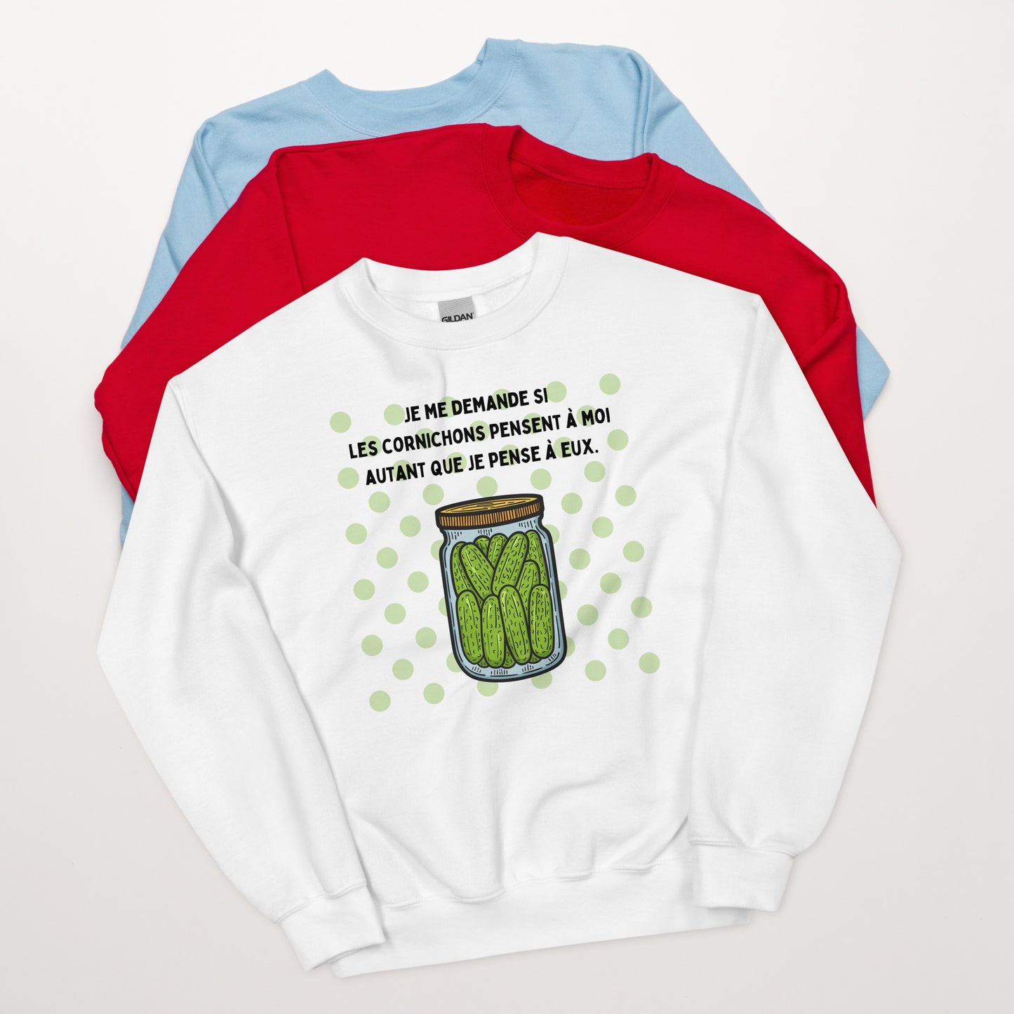 Crewneck- Cornichons