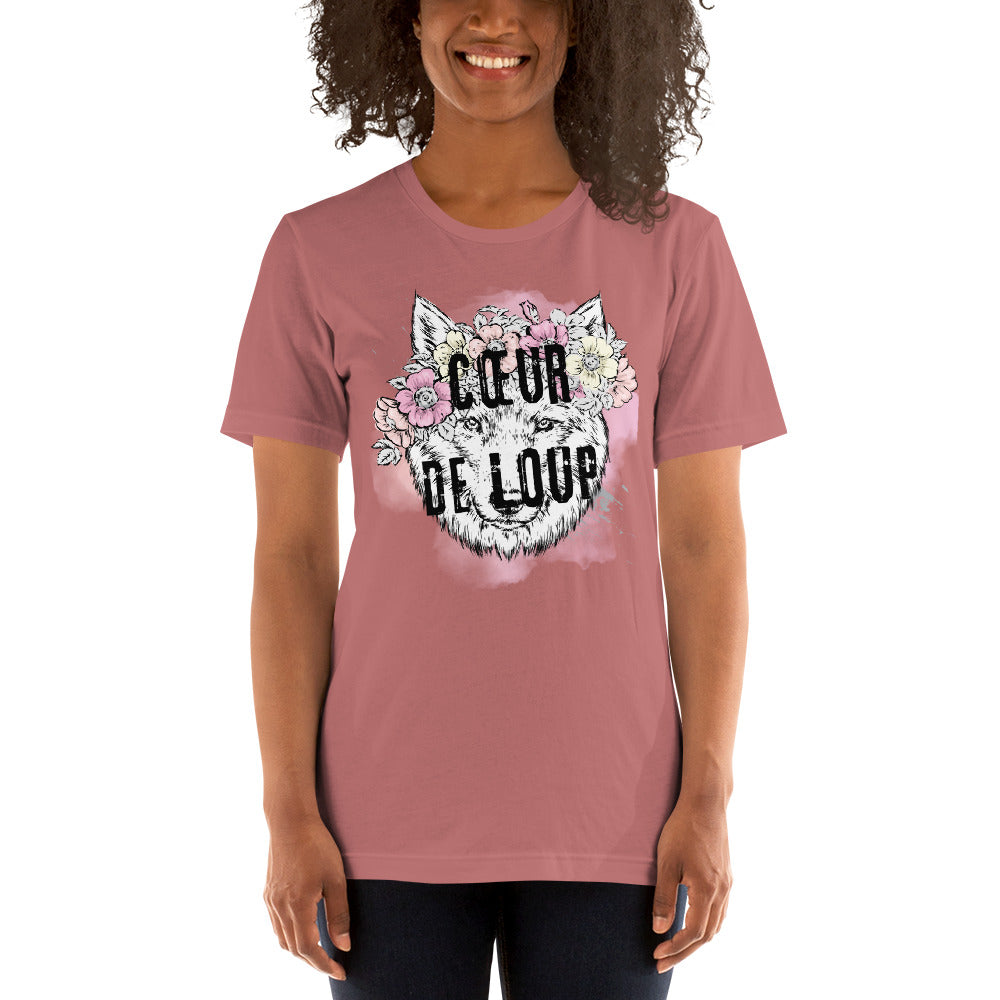 T-shirt- Coeur de loup