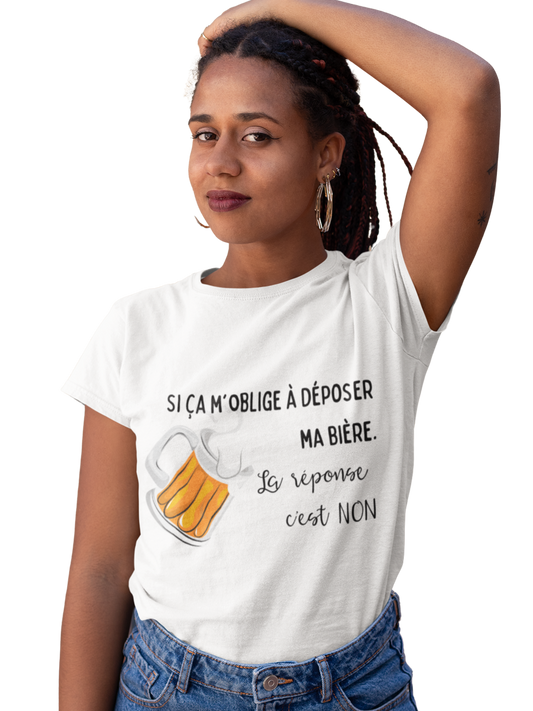 T-Shirt - Bière (7628230656217)