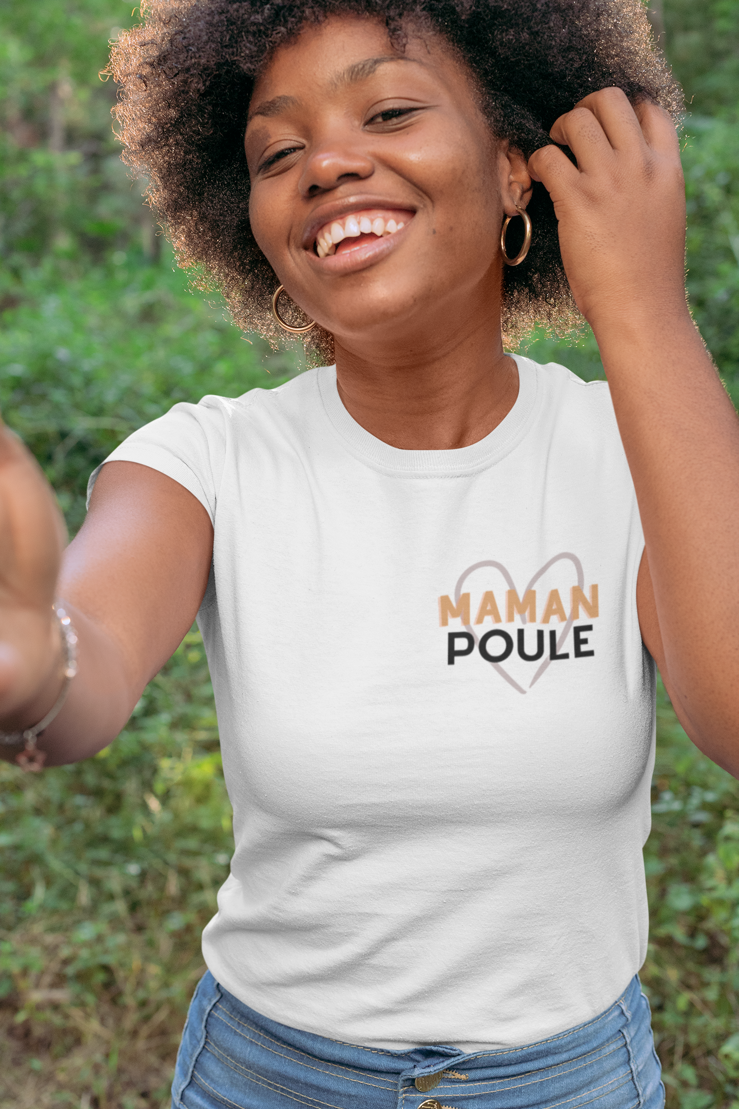 T Shirt Maman poule xavieretjasmine