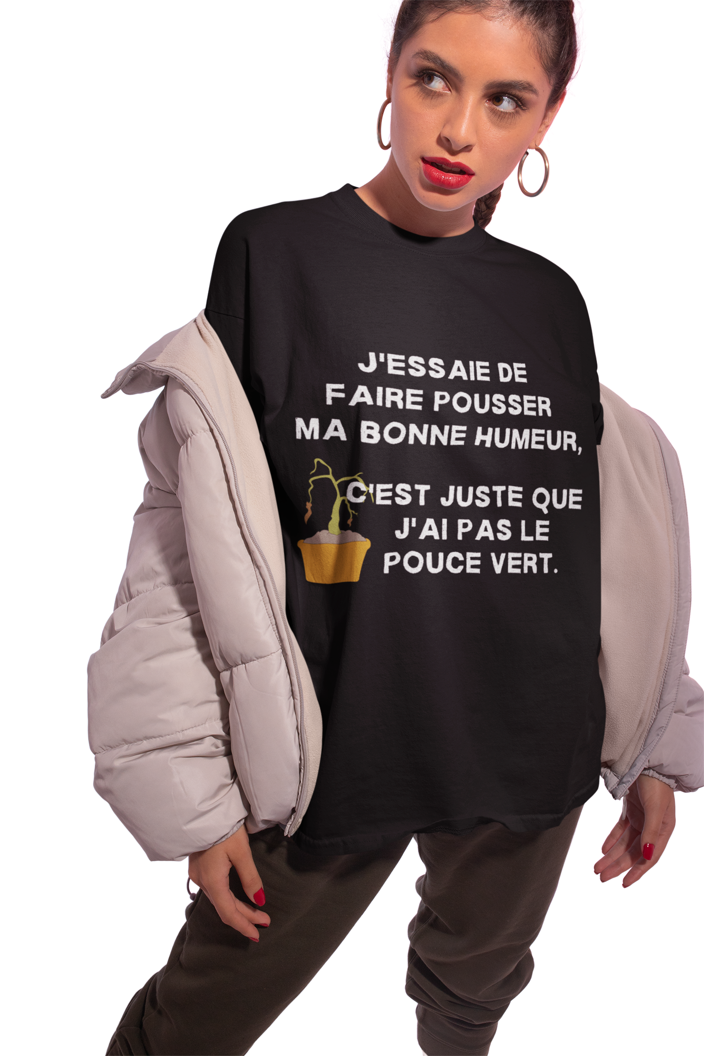 T-Shirt - Pouce vert (7588370841817)