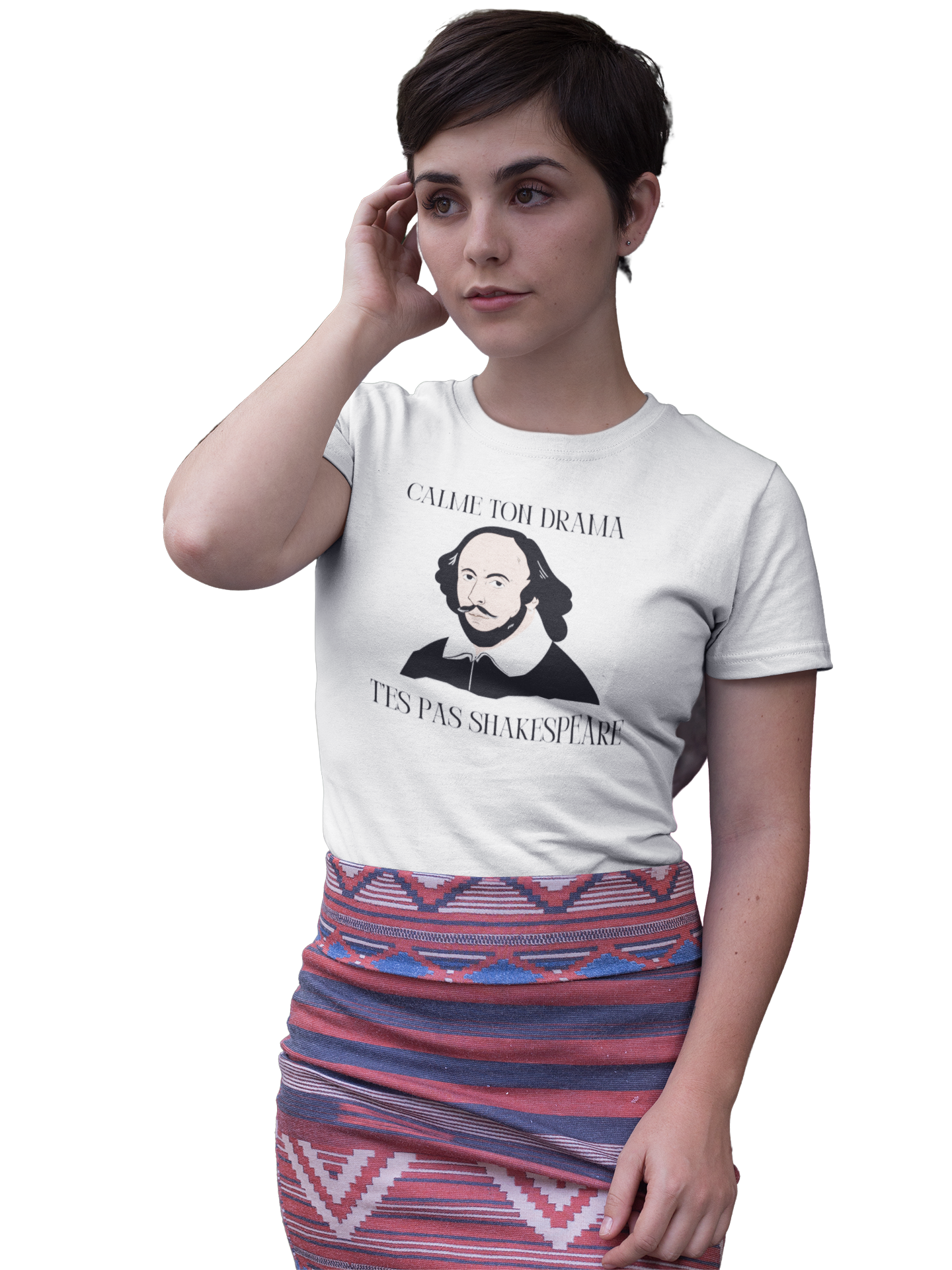 T-shirt unisexe - T’es pas Shakespeare