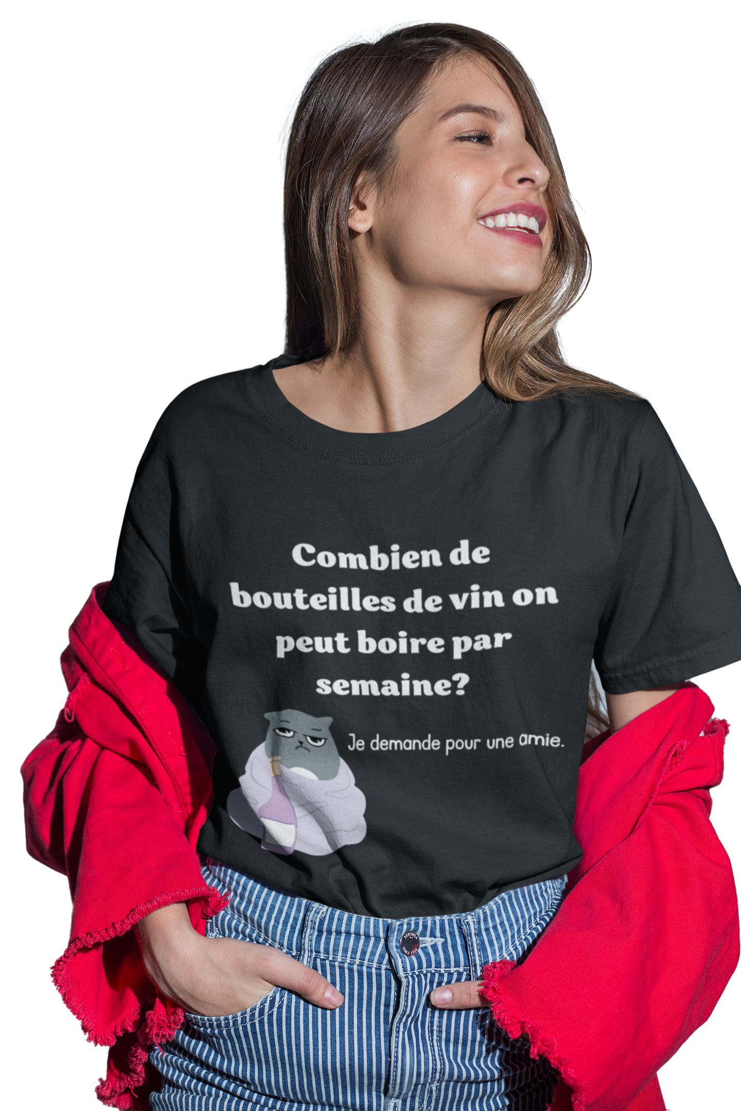 T-Shirt - BouteilleS de vin (7584929087705)