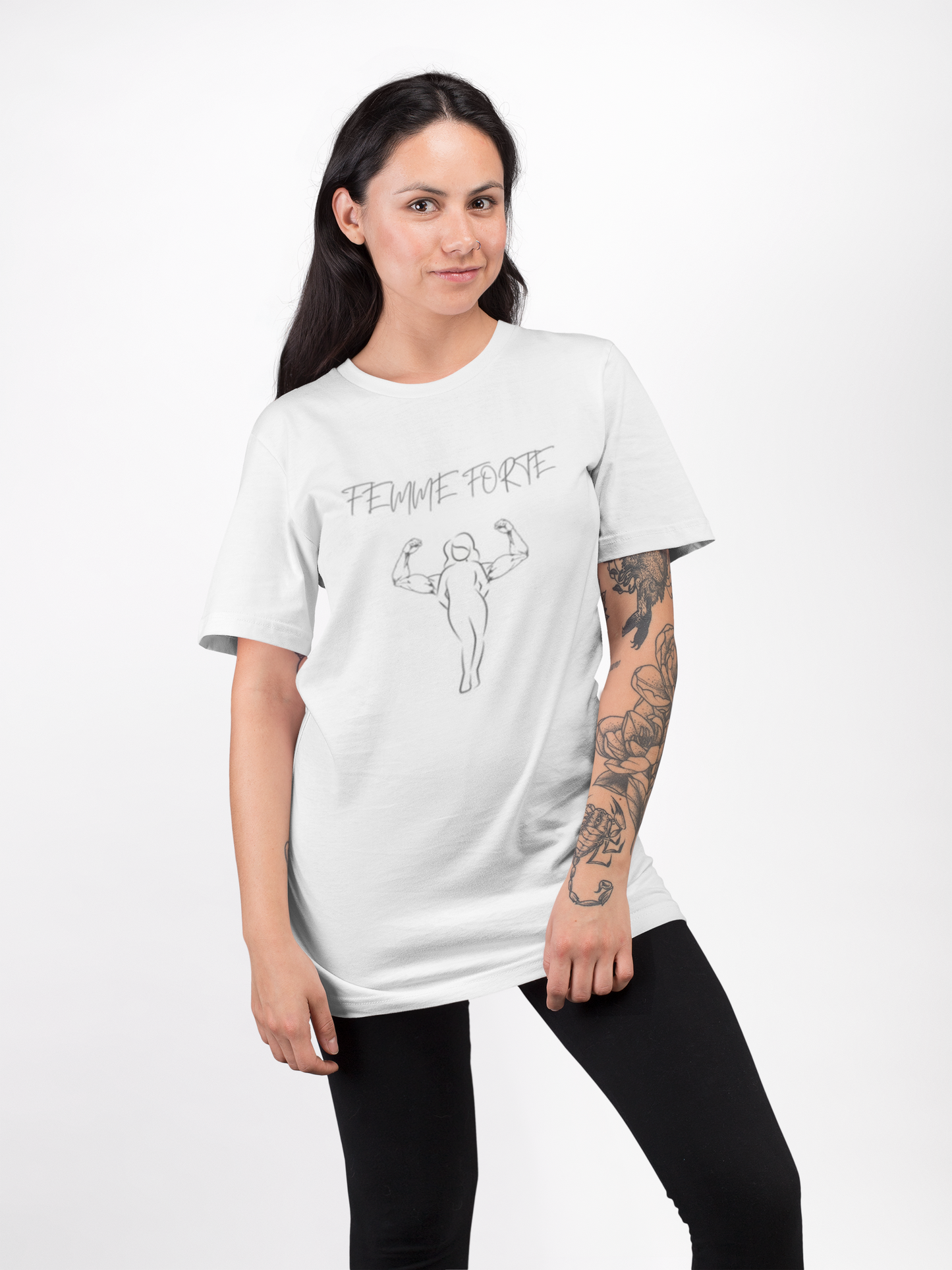 T-Shirt - Femme forte (7588559388889)