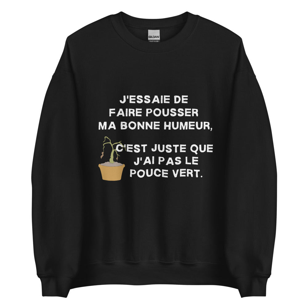 Crewneck - Pouce vert (7586666086617)