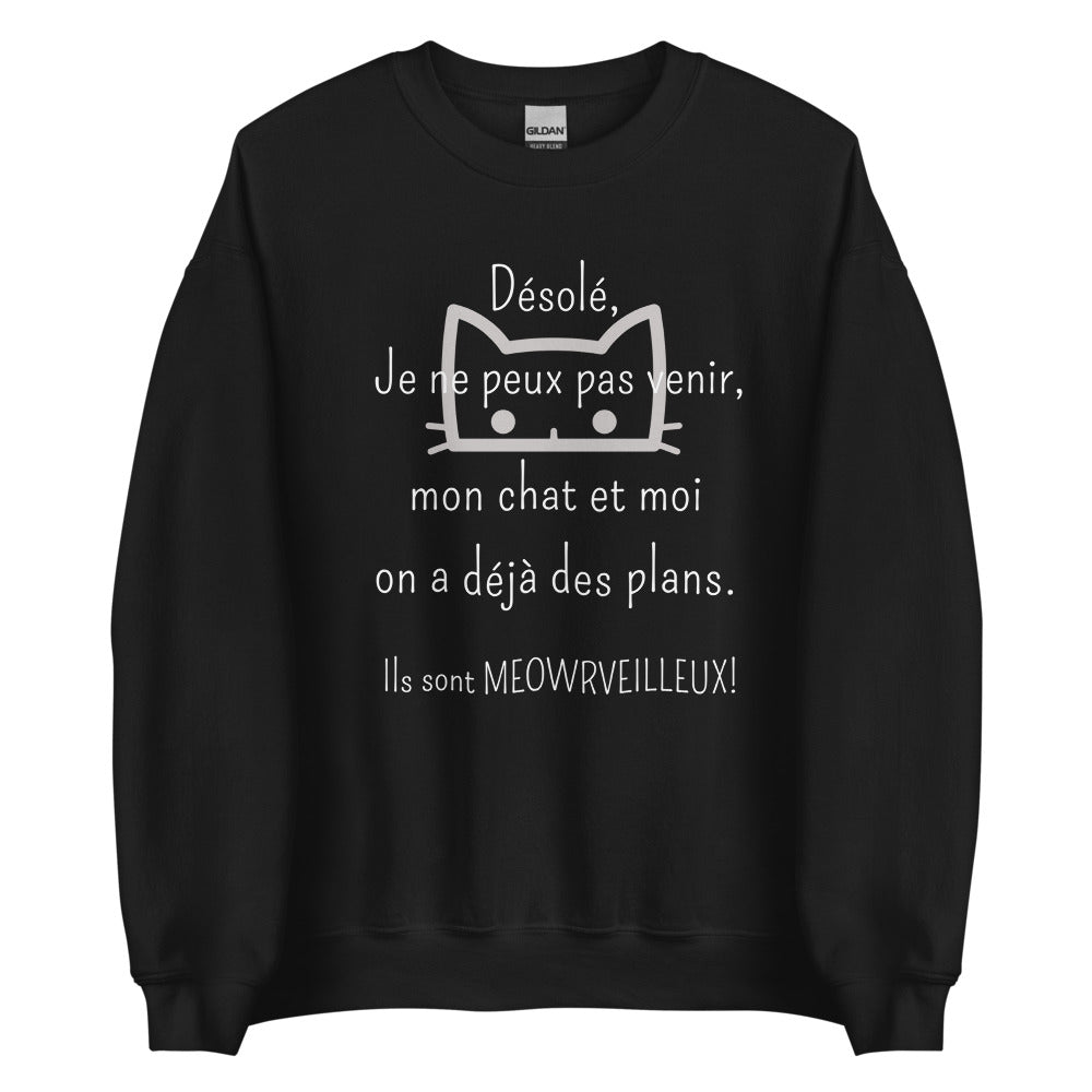 Crewneck - Meowrveilleux (7619848896729)