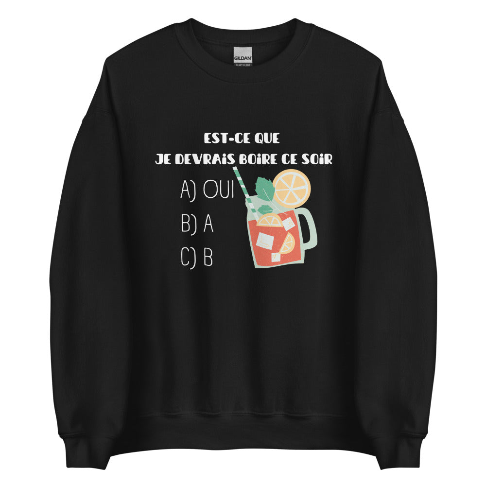 Crewneck - Un petit verre (7625075949785)