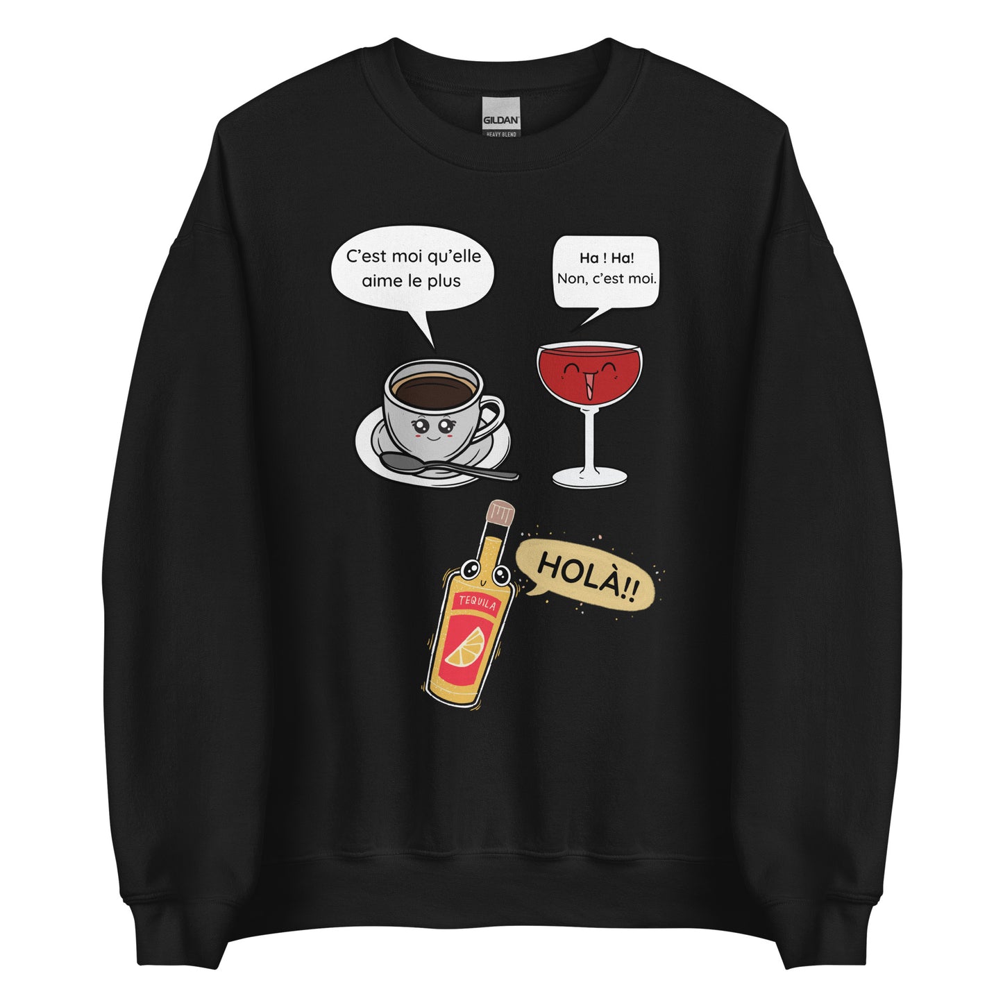 Crewneck - Cafe vs Vin