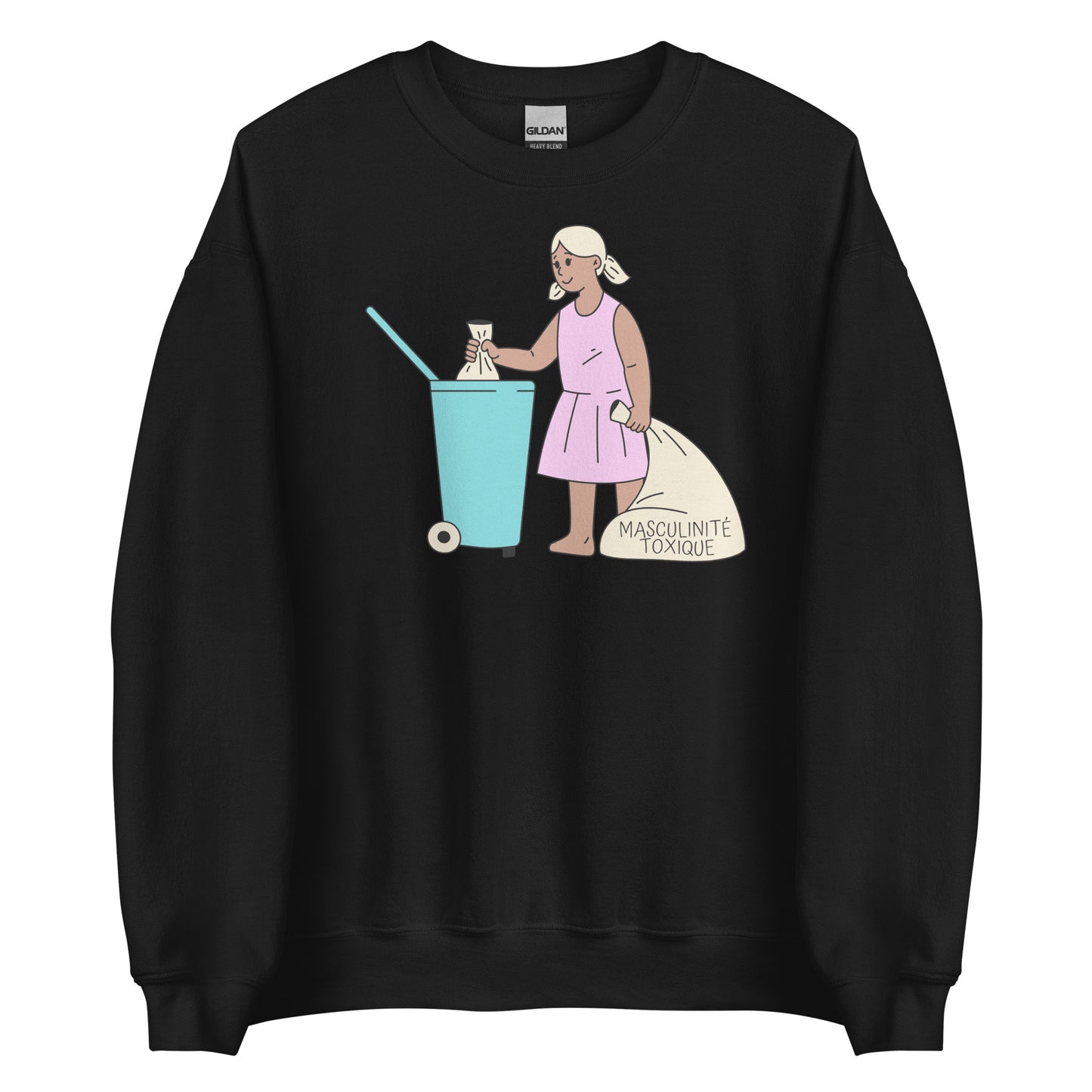 Crewneck - Masculinité toxique = poubelle