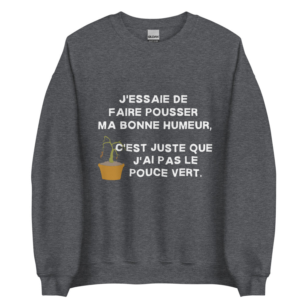 Crewneck - Pouce vert (7586666086617)