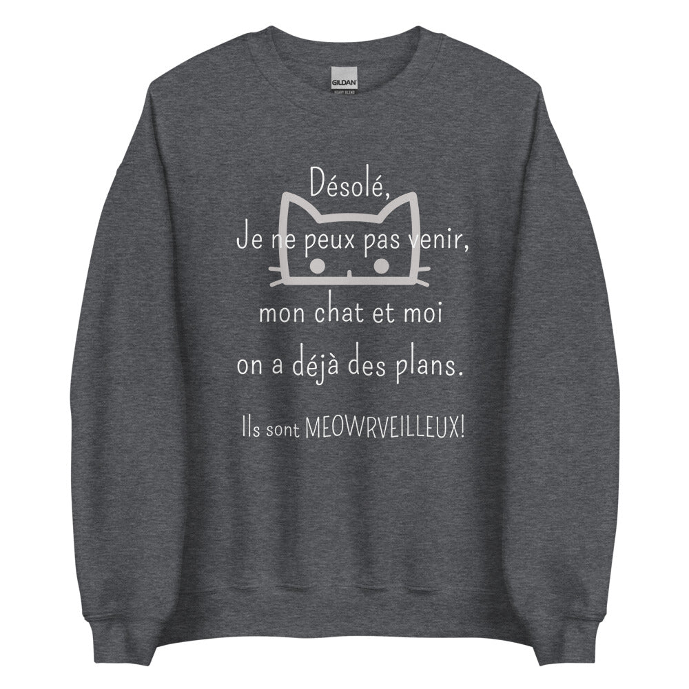 Crewneck - Meowrveilleux (7619848896729)