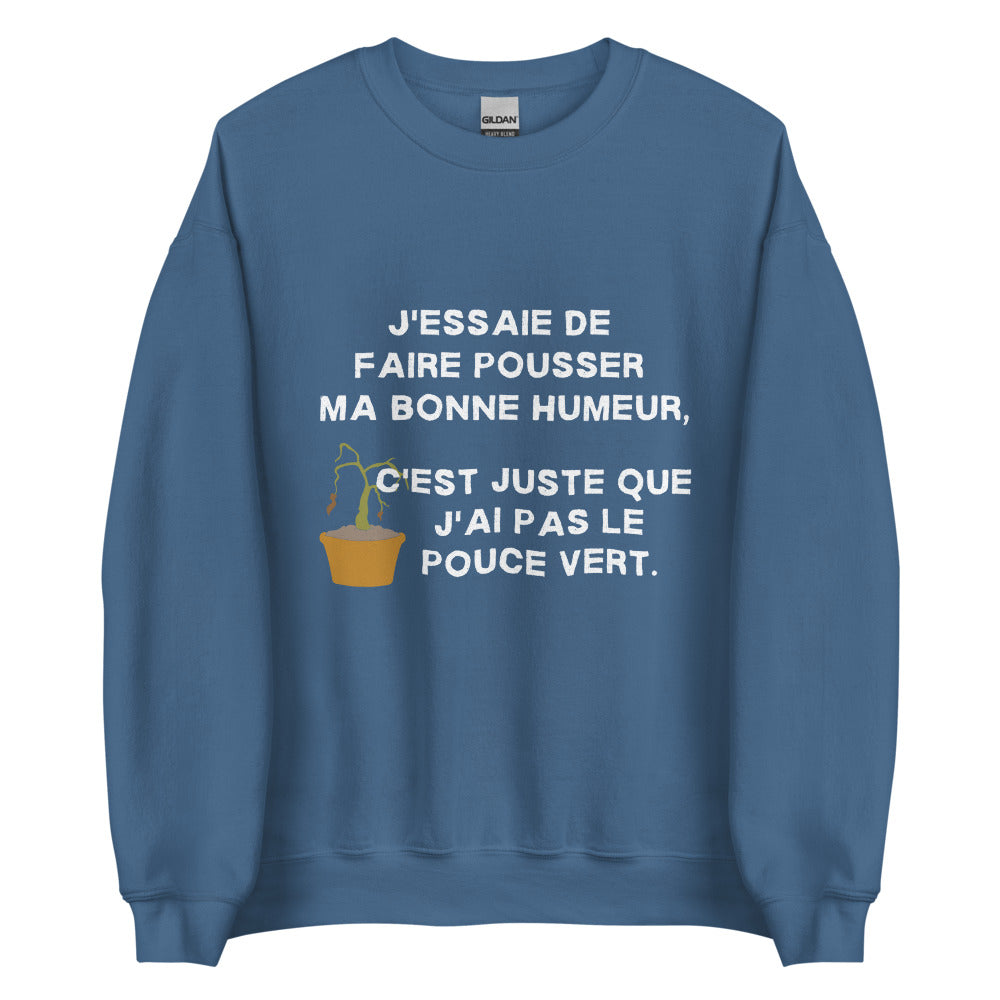 Crewneck - Pouce vert (7586666086617)