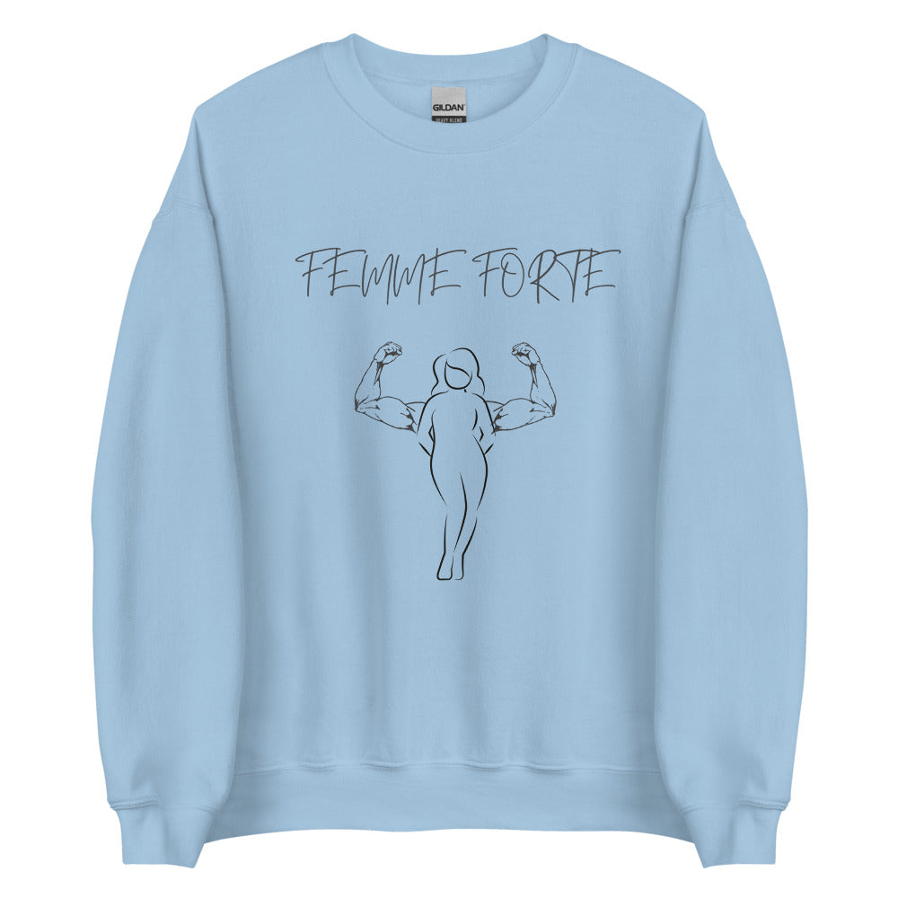 Crewneck - Femme forte (7579265663193)