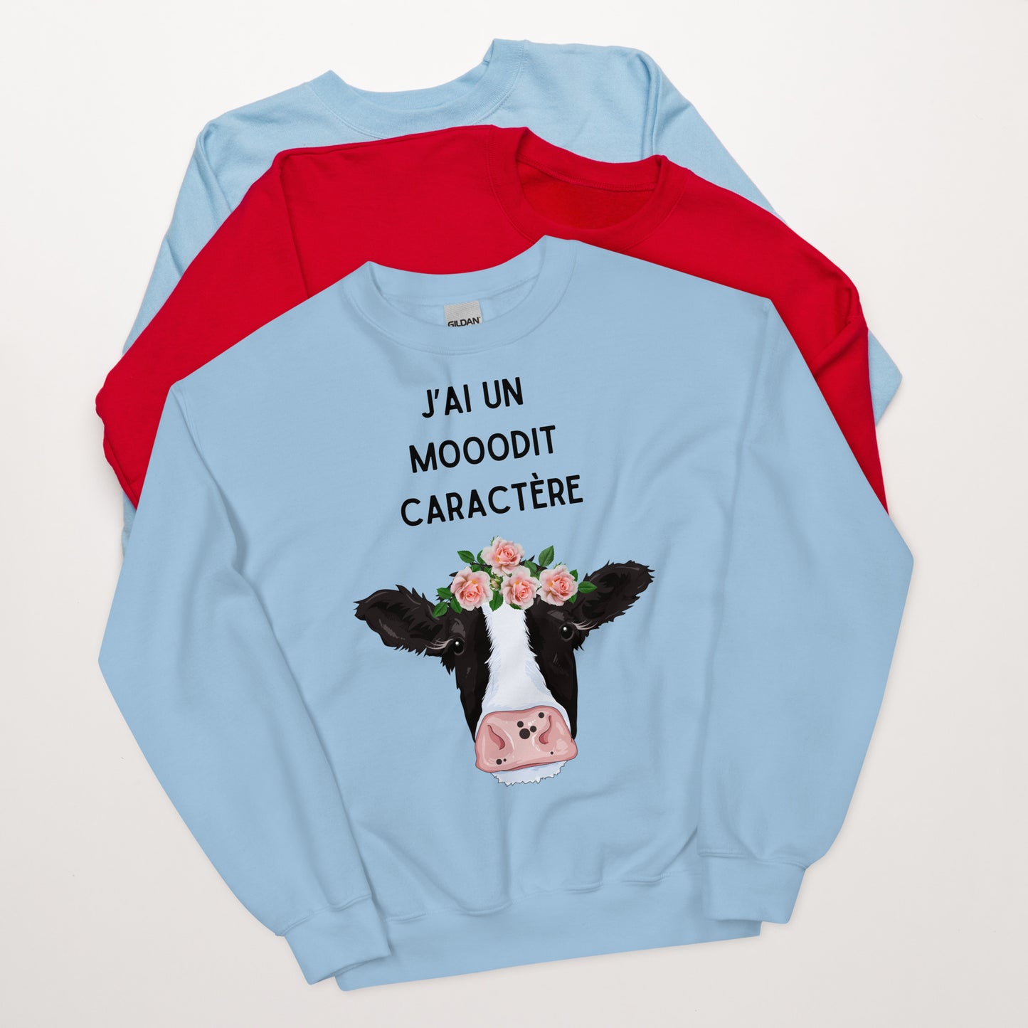 Crewneck - J’ai un MOOOdit caractère