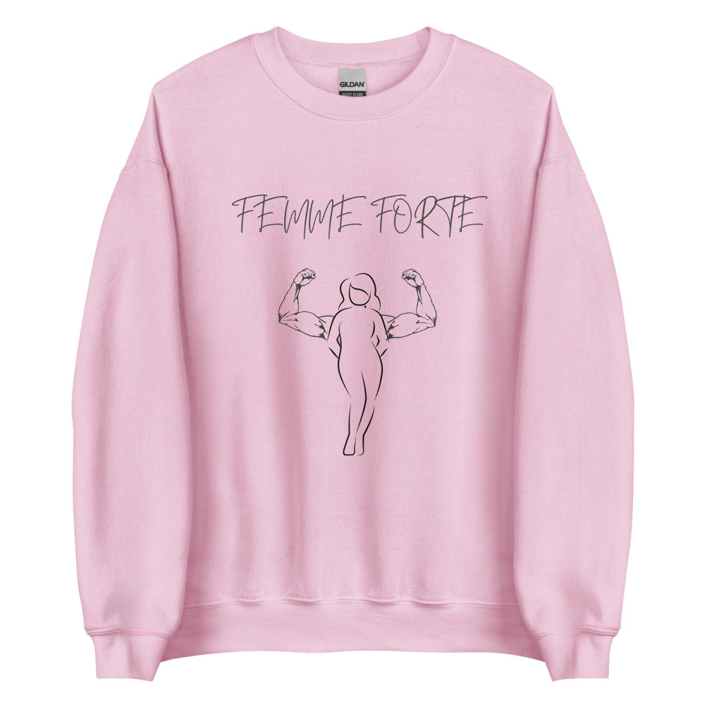 Crewneck - Femme forte (7579265663193)