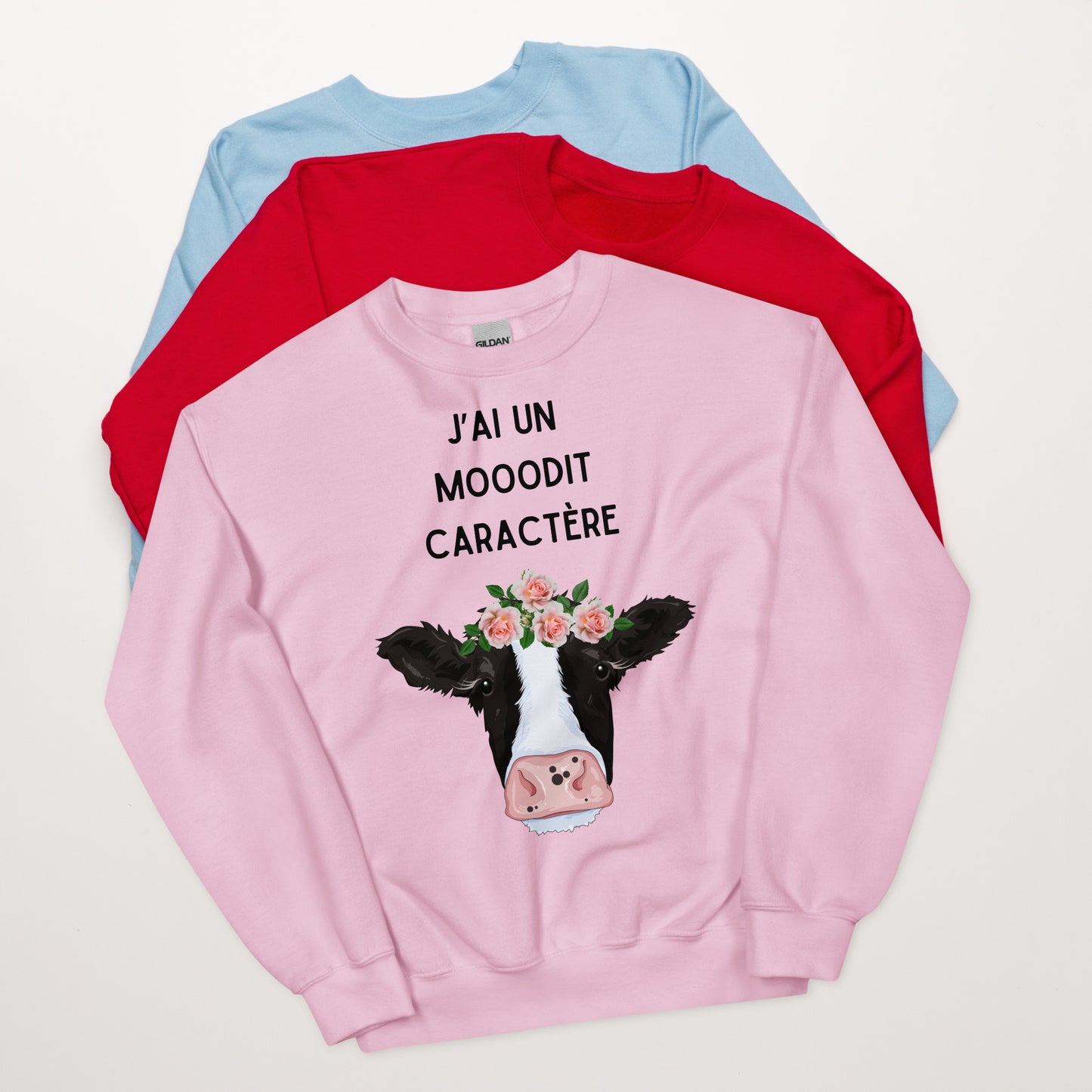 Crewneck - J’ai un MOOOdit caractère