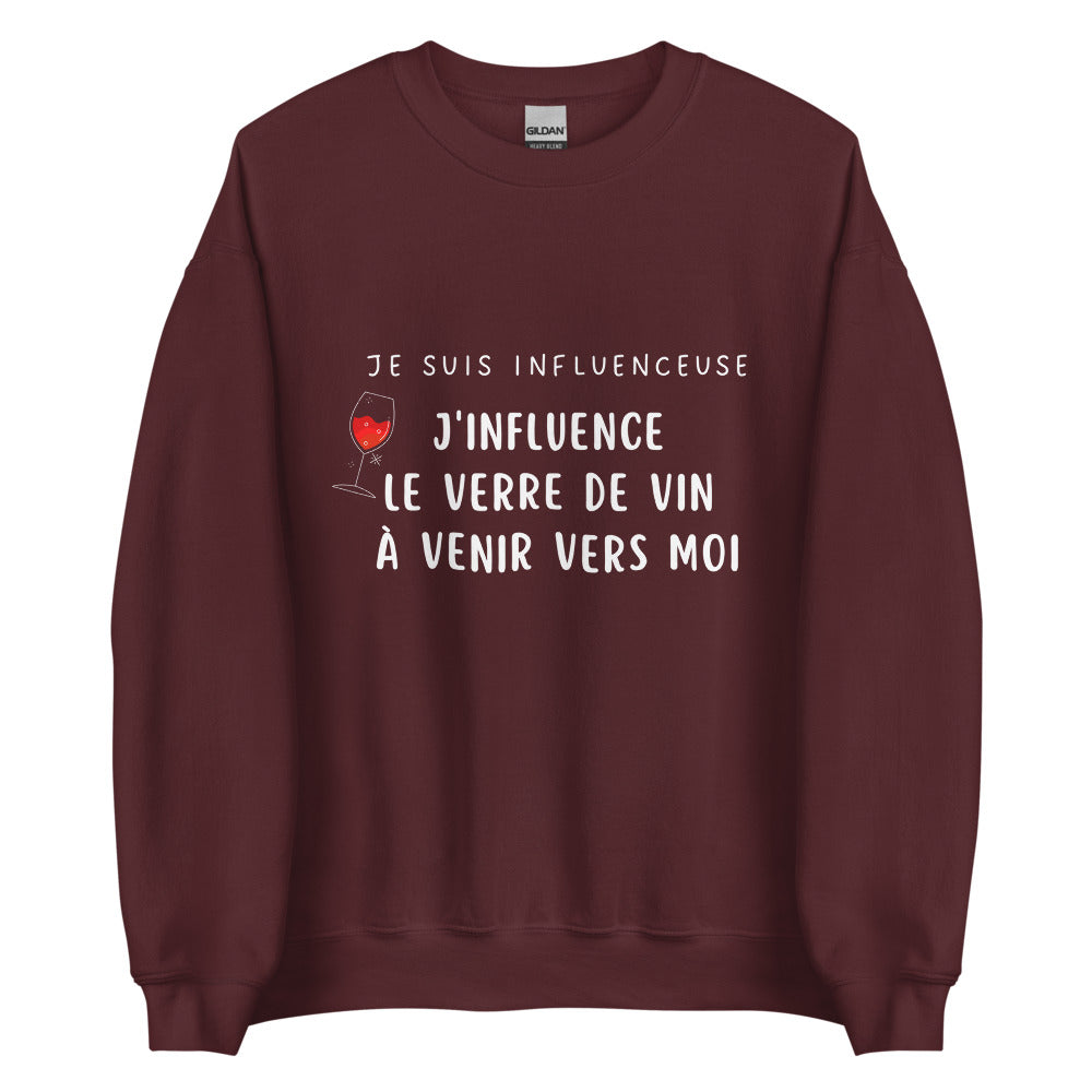 Crewneck - Je suis influenceuse (7584271270105)