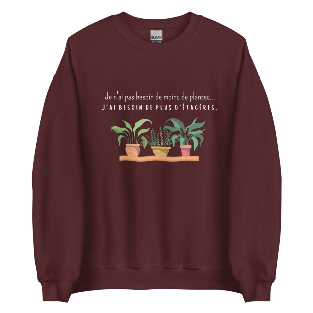 Crewneck - Plantes (7631565979865)