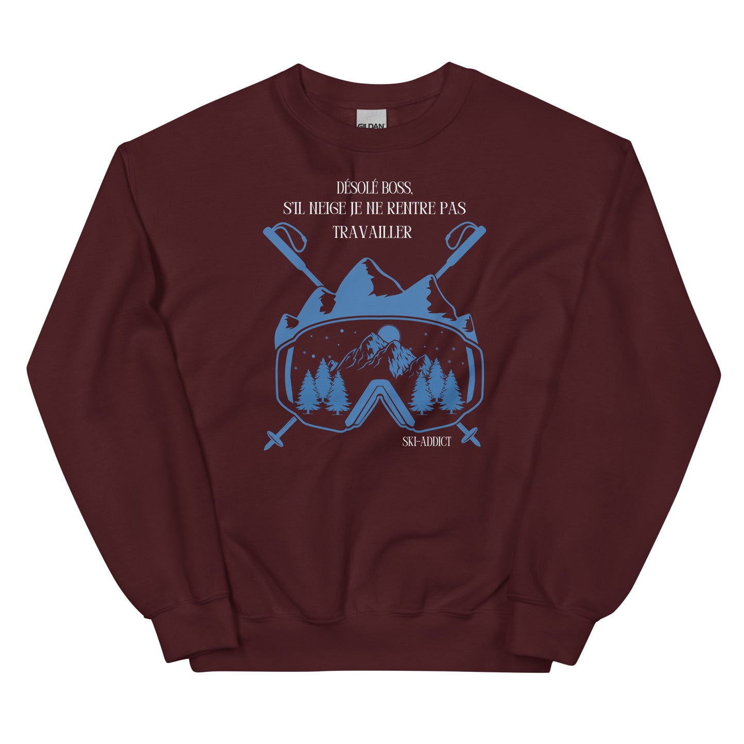 Crewneck - Ski addict