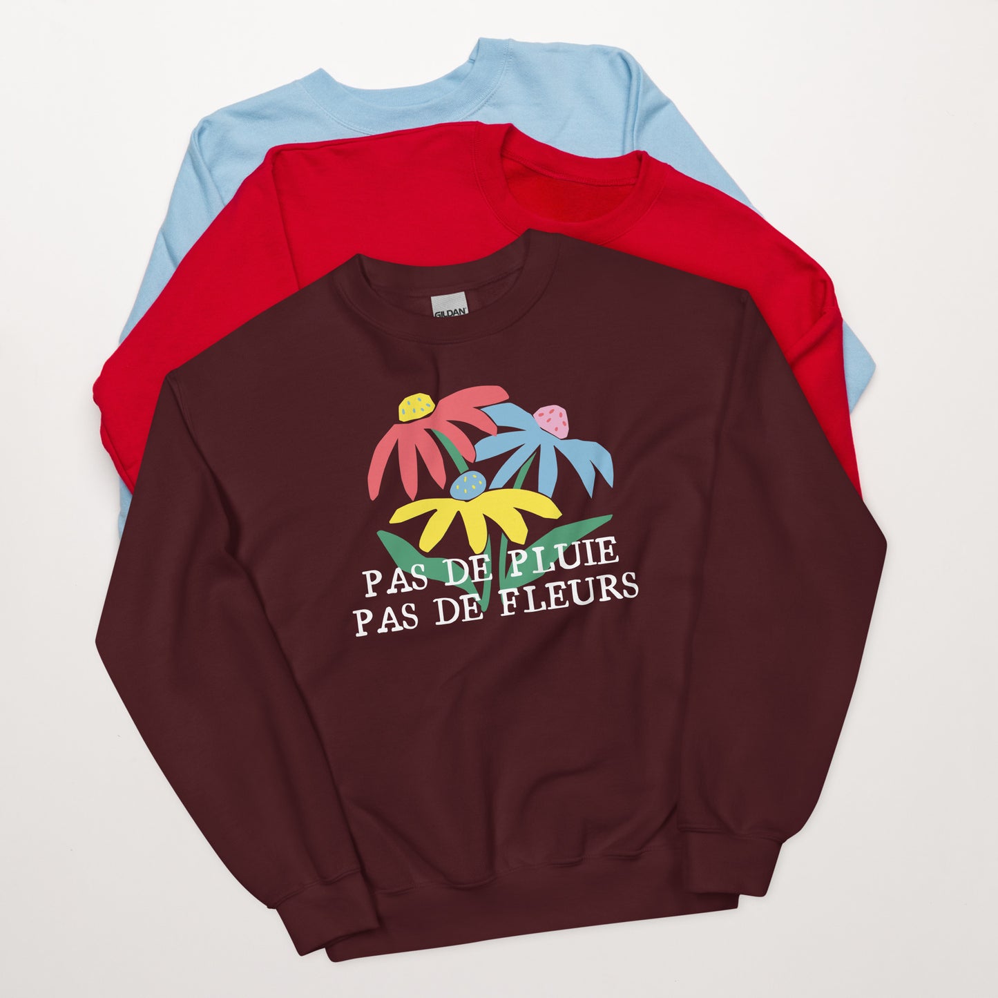 Crewneck - Pas de pluie, pas de fleurs