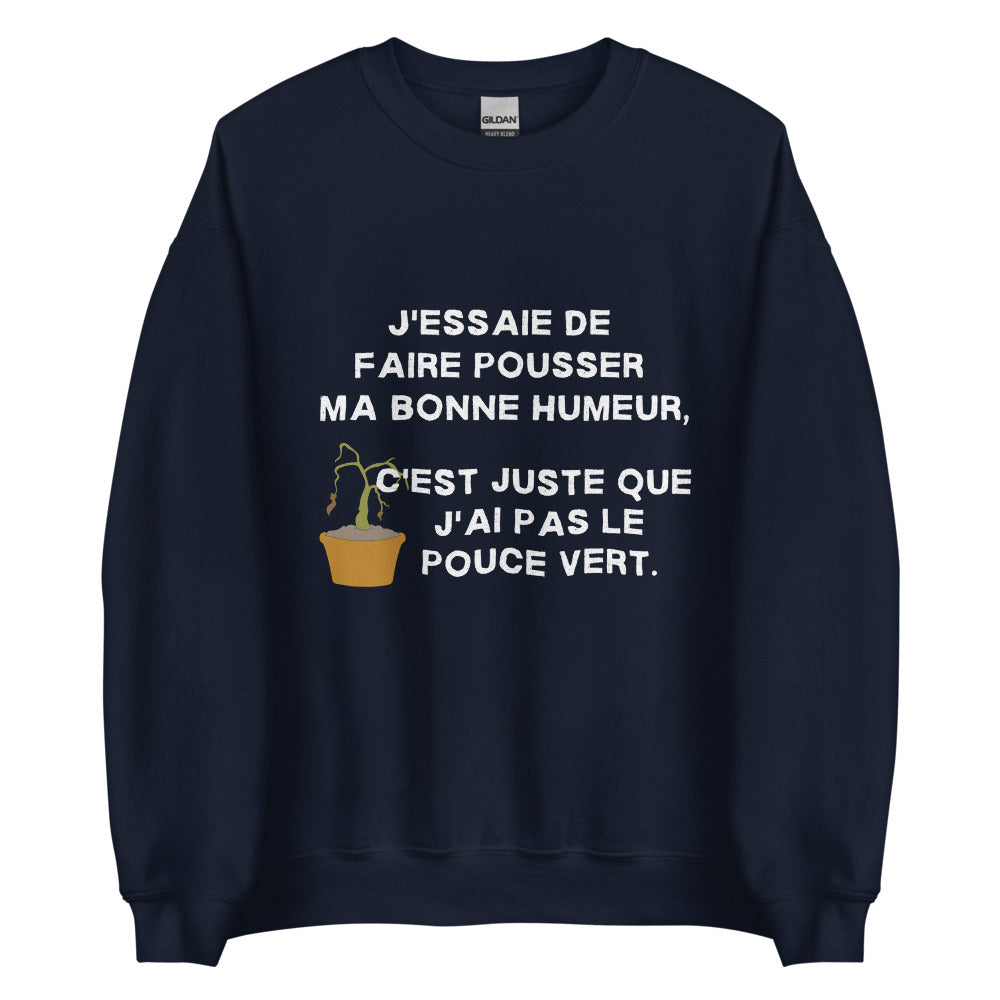 Crewneck - Pouce vert (7586666086617)