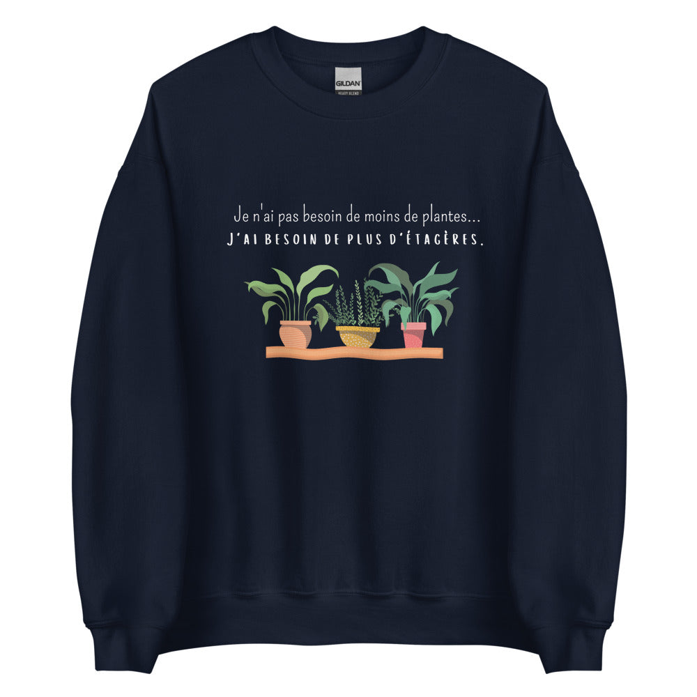 Crewneck - Plantes (7631565979865)