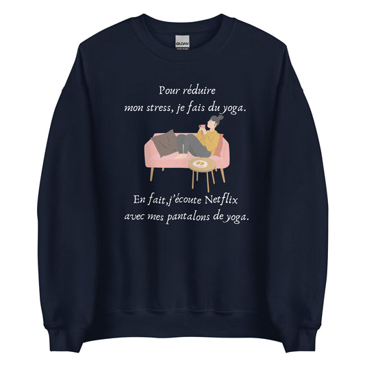 Crewneck - Netflix et Yoga