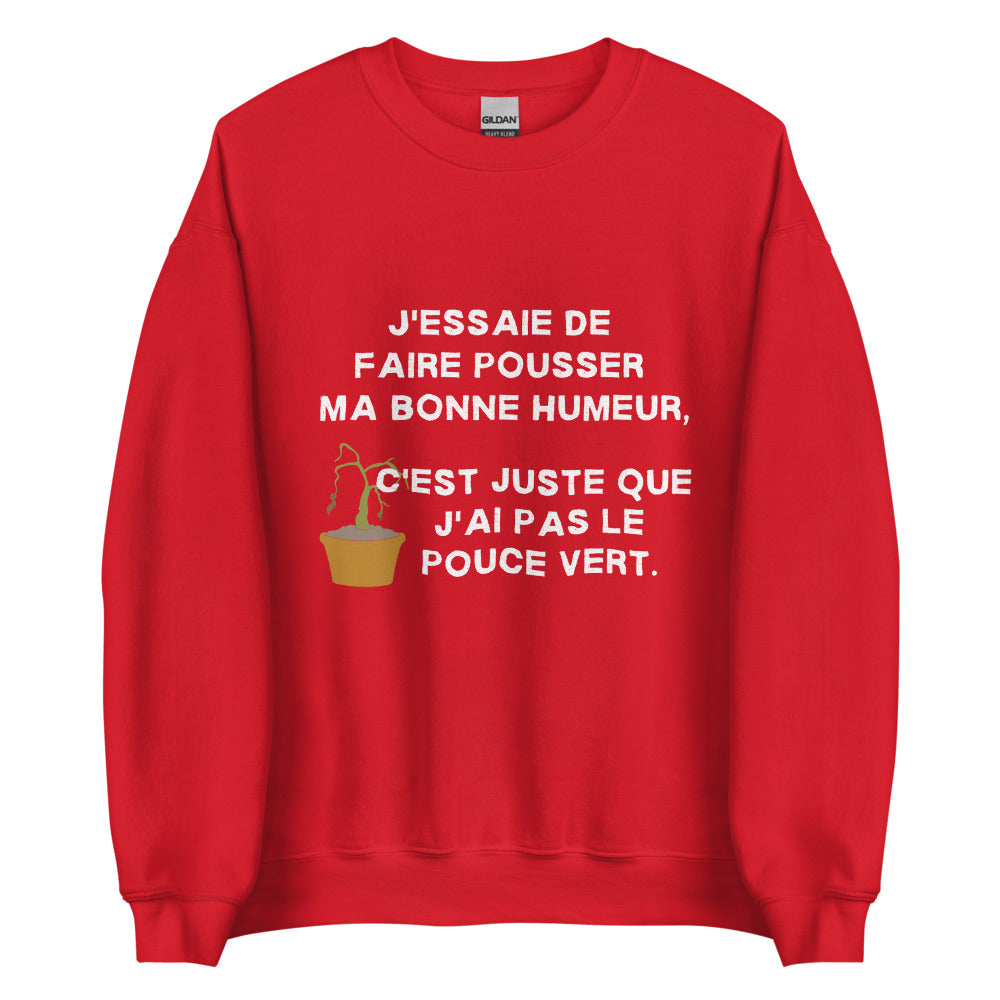 Crewneck - Pouce vert (7586666086617)