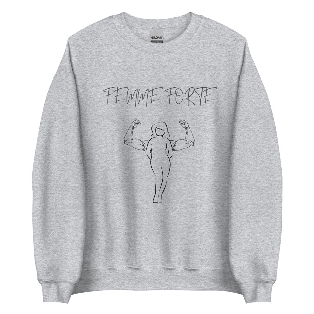 Crewneck - Femme forte (7579265663193)