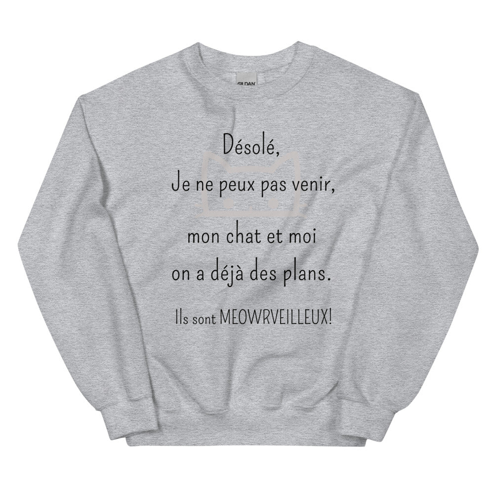 Crewneck - Meowrveilleux (7619848896729)