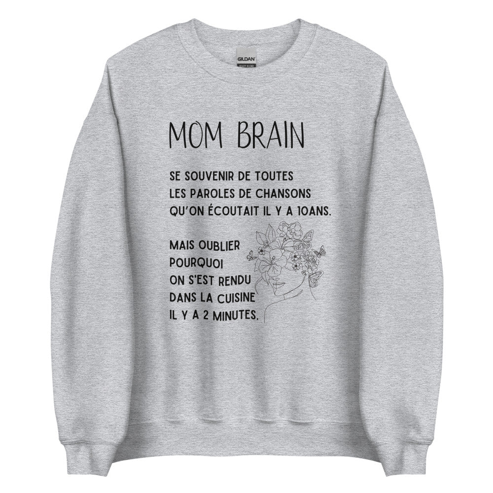 Crewneck - Mom brain (7623612301529)