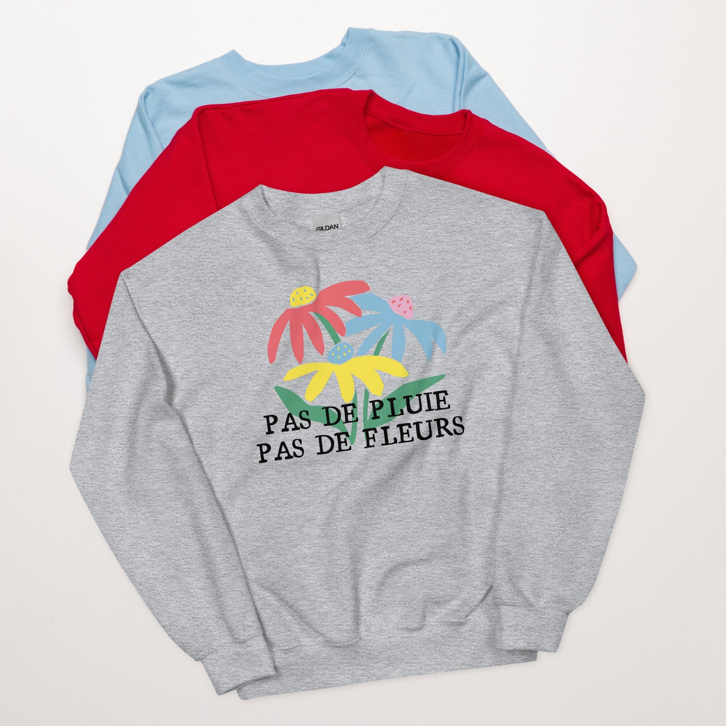 Crewneck - Pas de pluie, pas de fleurs