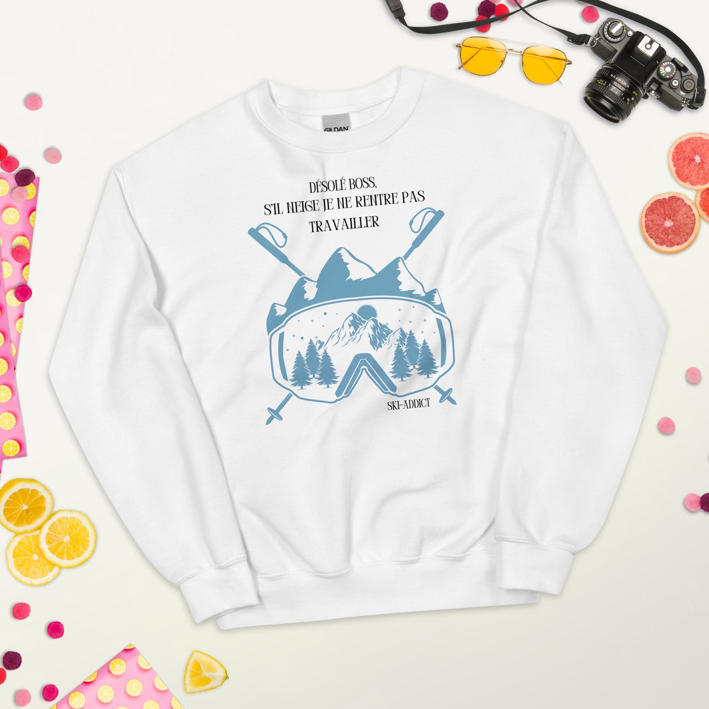 Crewneck - Ski addict