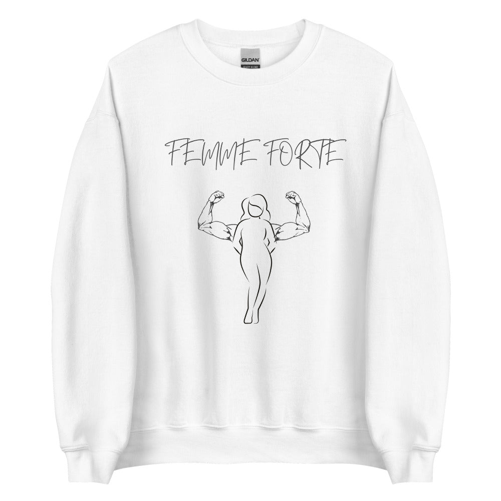 Crewneck - Femme forte (7579265663193)