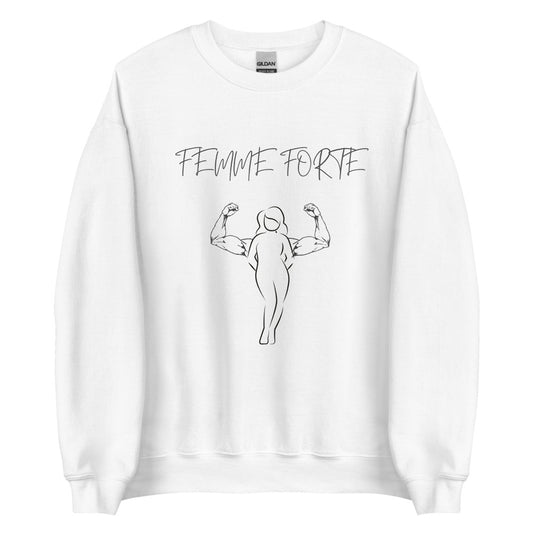 Crewneck - Femme forte (7579265663193)