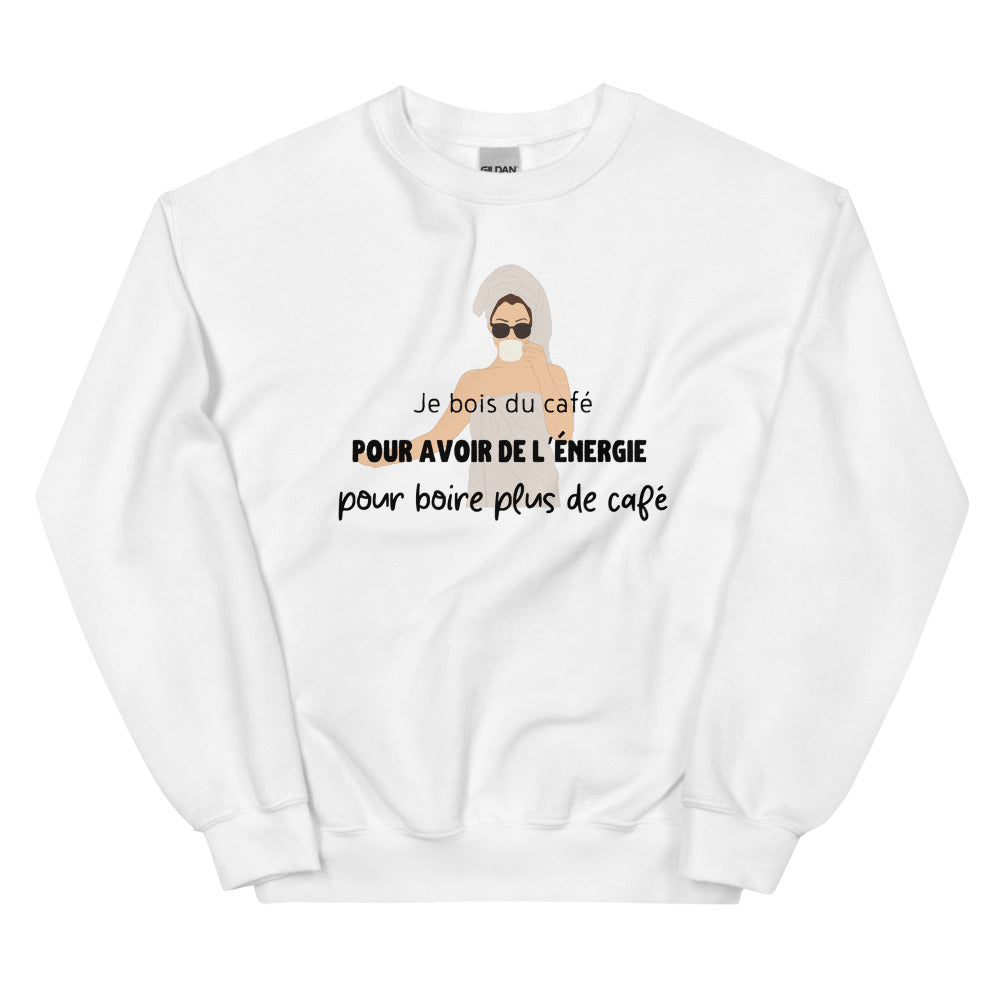 Crewneck - Plus de café (7623637041369)