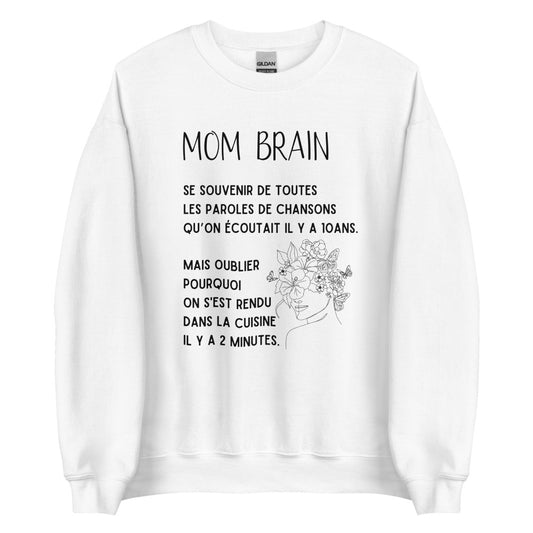 Crewneck - Mom brain (7623612301529)