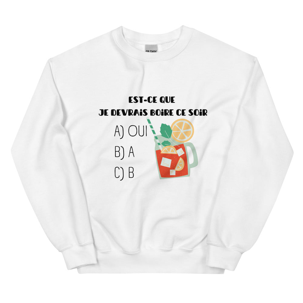 Crewneck - Un petit verre (7625075949785)