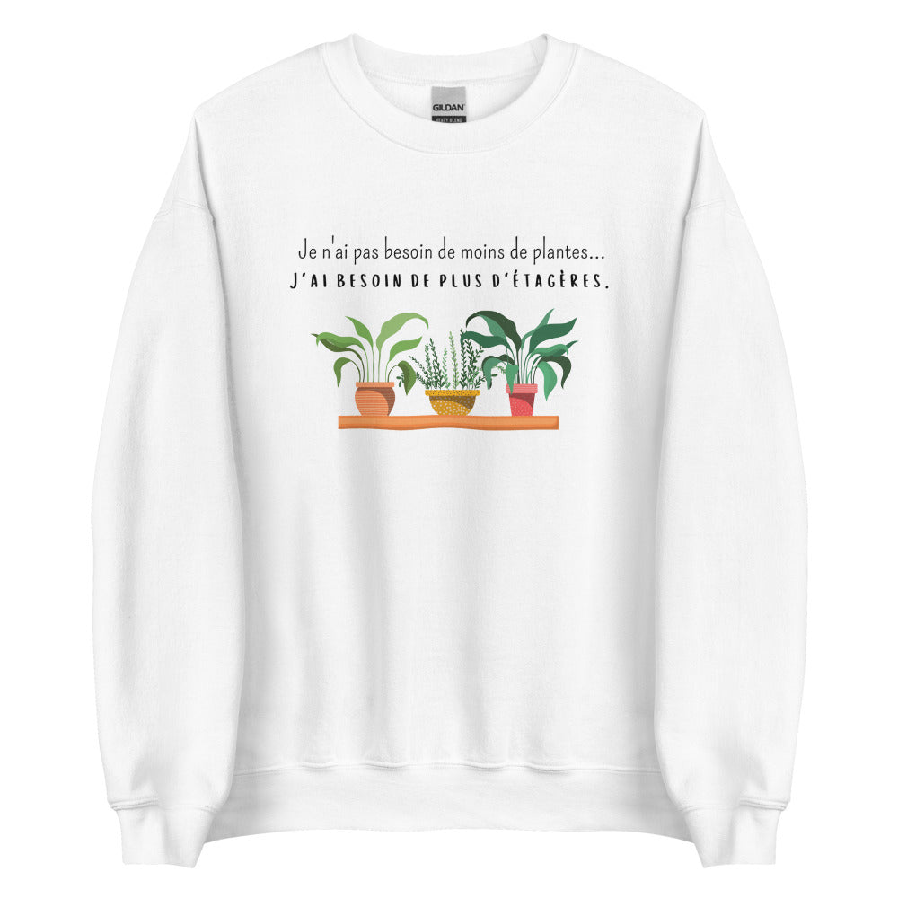 Crewneck - Plantes (7631565979865)