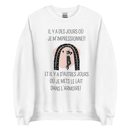 Crewneck - Je m'impressionne (7634480955609)