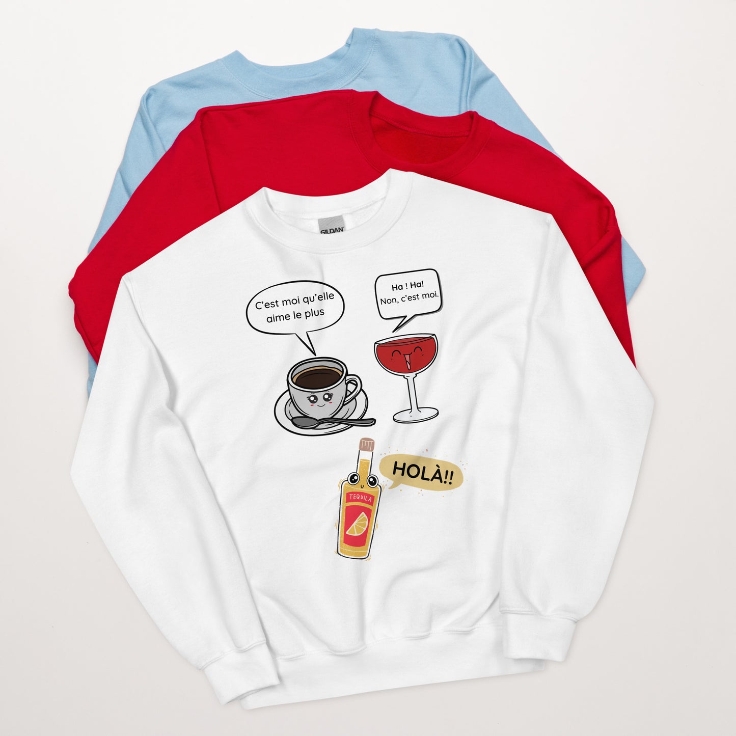 Crewneck - Cafe vs Vin