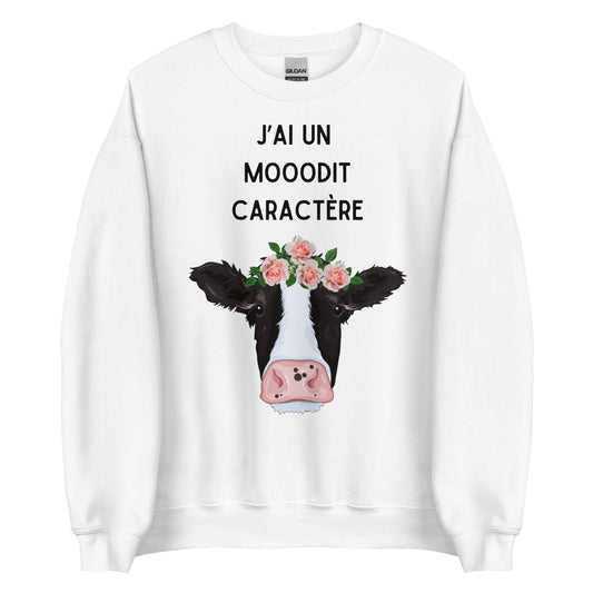 Crewneck - J’ai un MOOOdit caractère