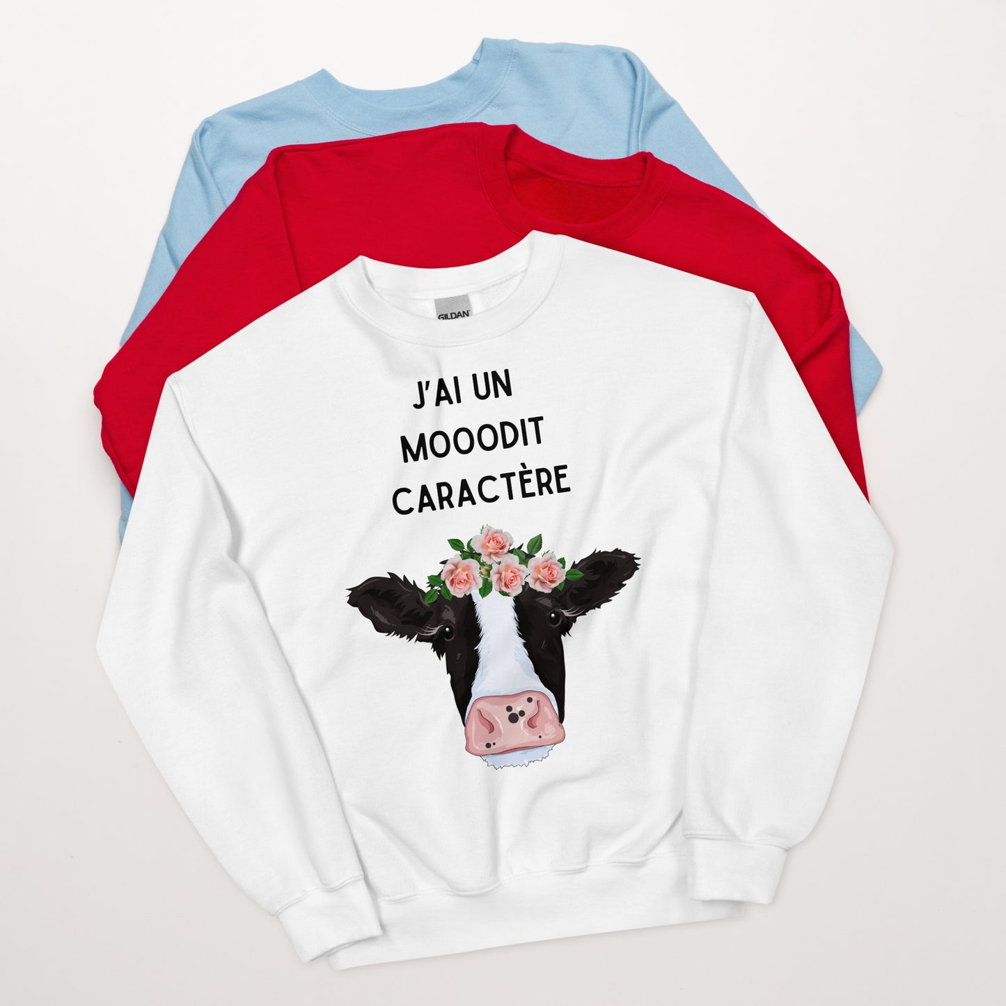 Crewneck - J’ai un MOOOdit caractère