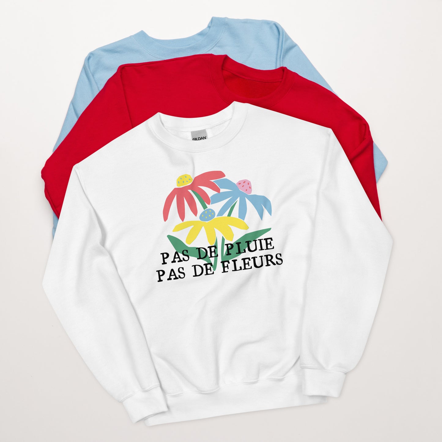 Crewneck - Pas de pluie, pas de fleurs